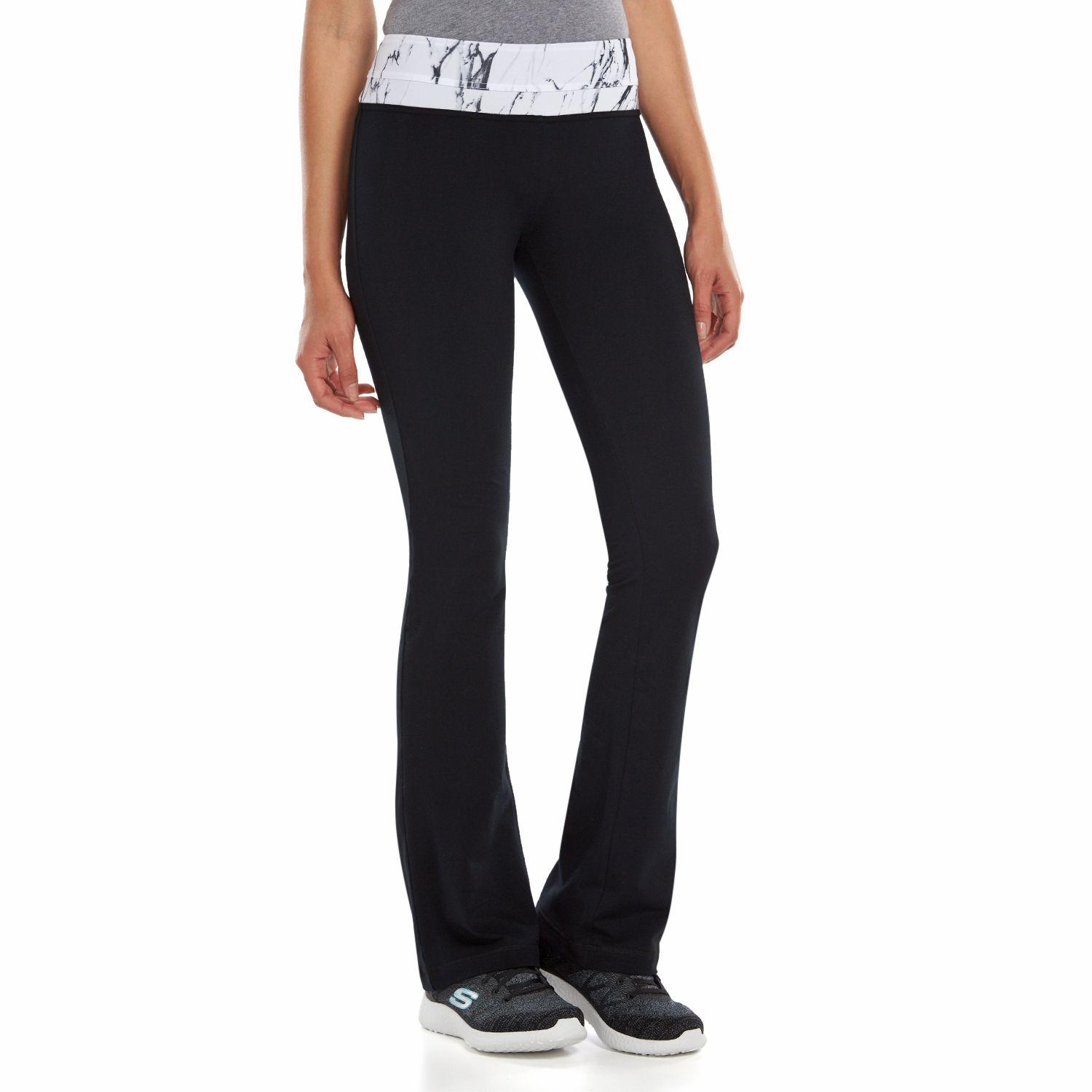stacked sweatpants bootcut