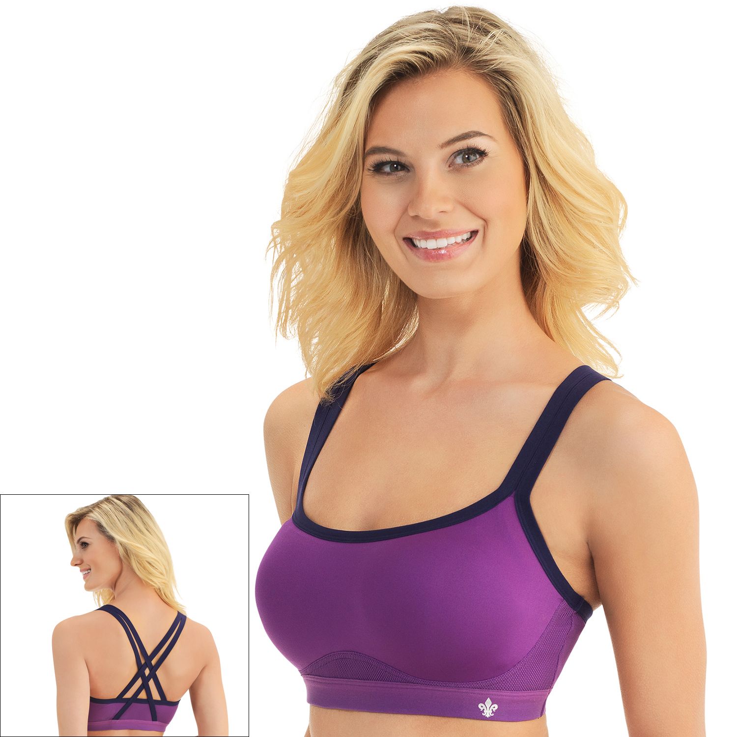 lily of france sports bra