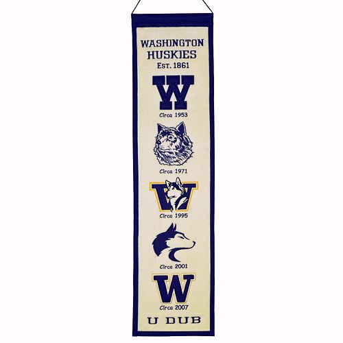 Washington Huskies Heritage Banner