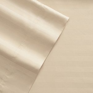 Grand Collection 600 Thread Count 6-piece Woven Stripe Sheet Set
