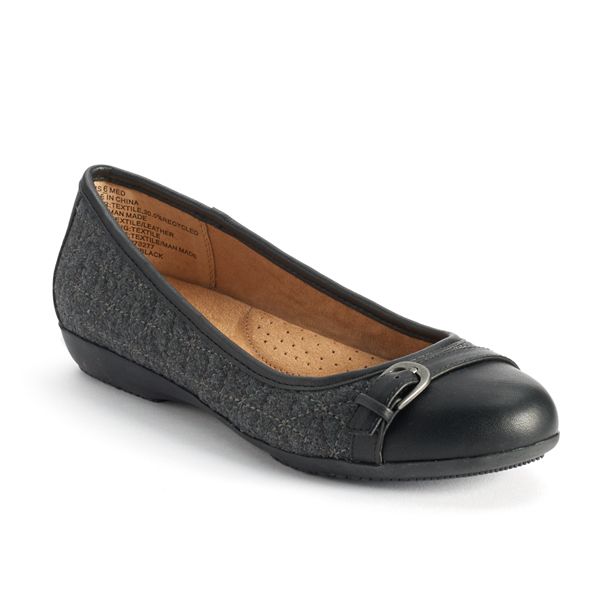 Croft & Barrow® Women's Ortholite Quilted Ballet Flats
