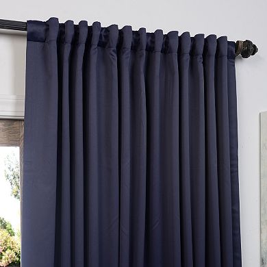 EFF Blackout 1-Panel Eclipse Patio Sized Double Wide Window Curtain