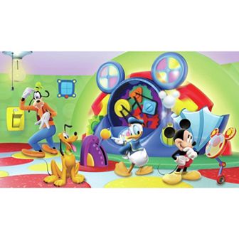 Disney's Mickey Mouse & Friends Clubhouse Capers Removable Wallpaper Mural