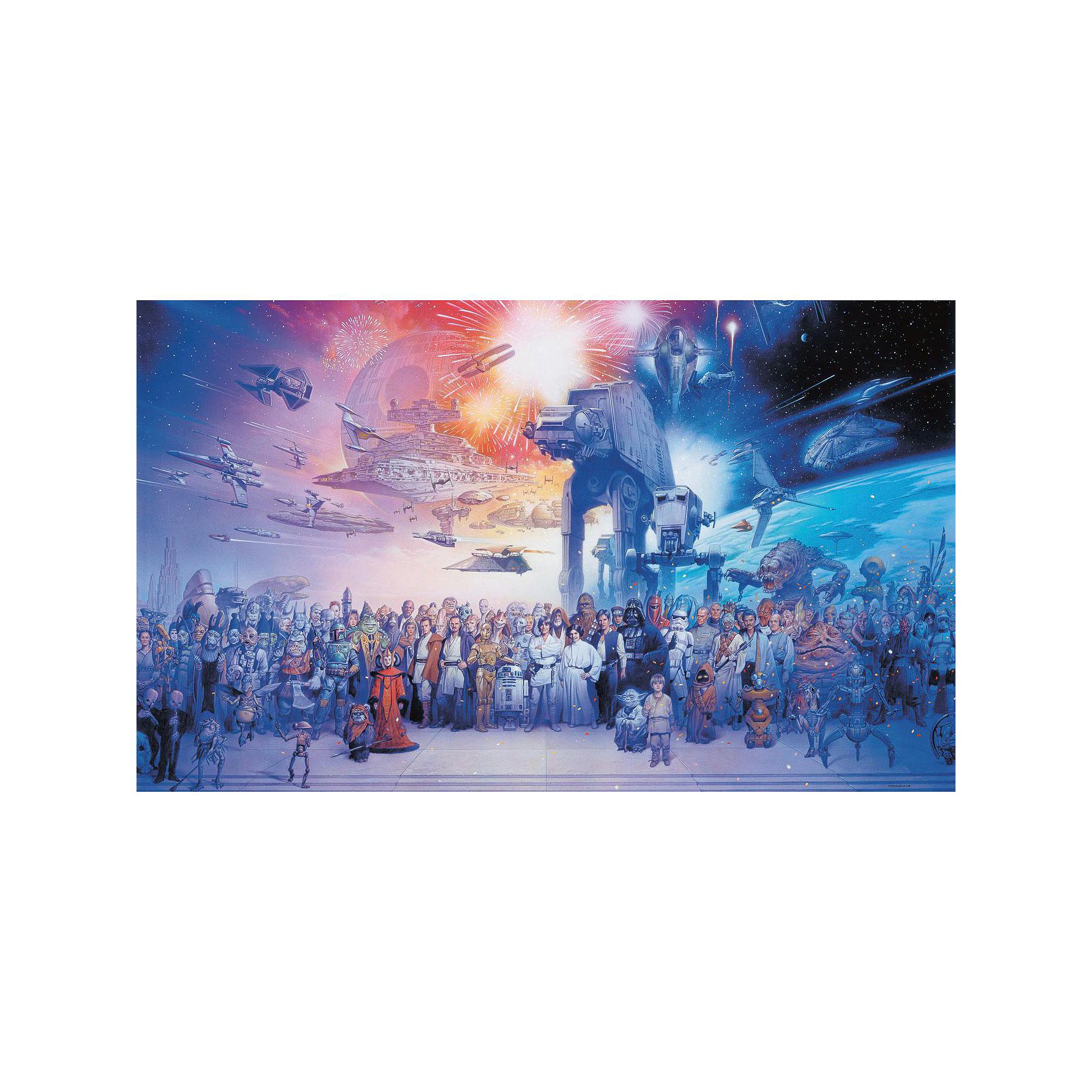 Star Wars Saga Removable Wallpaper Mural, Multi