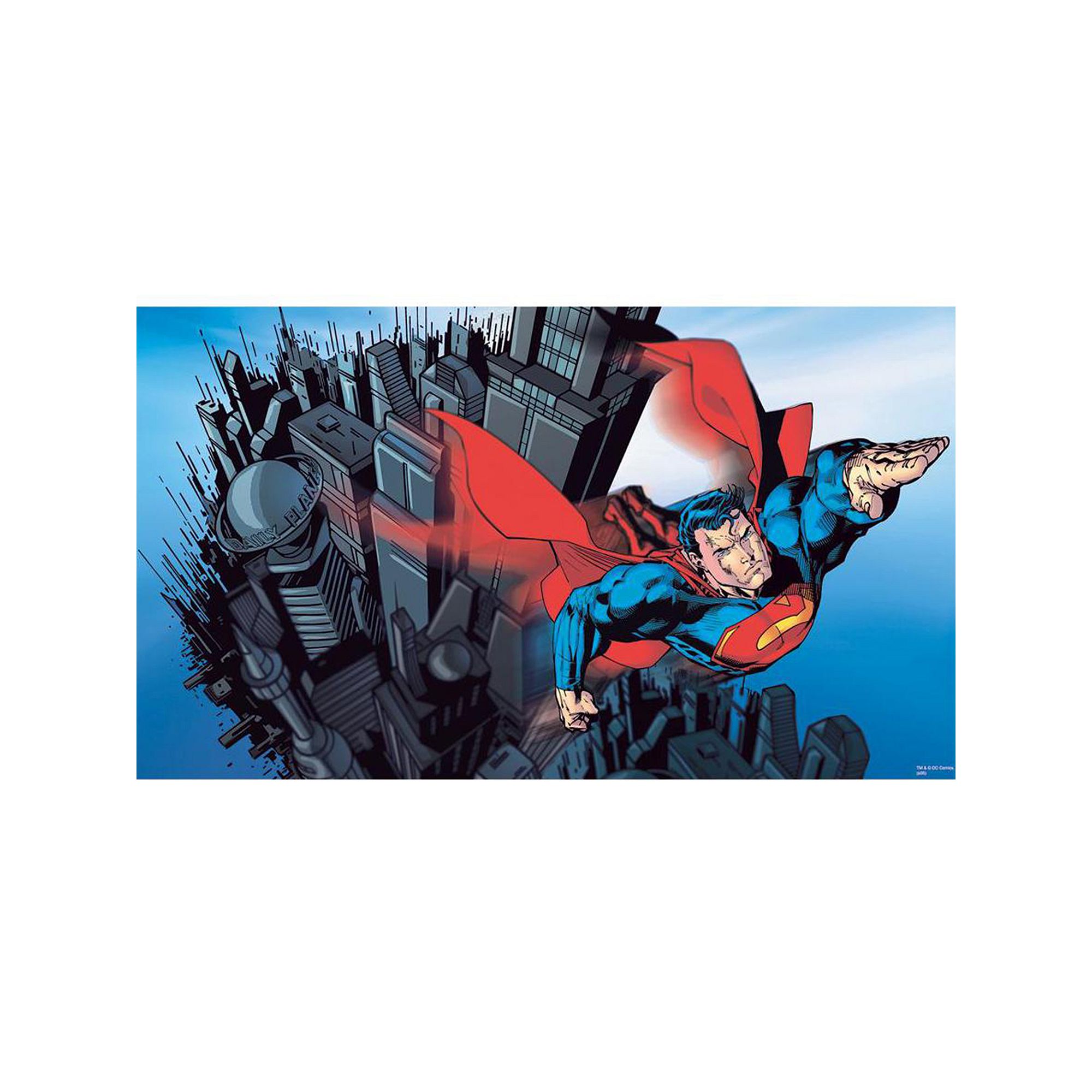 DC Comics Superman Removable Wallpaper Mural, Multi