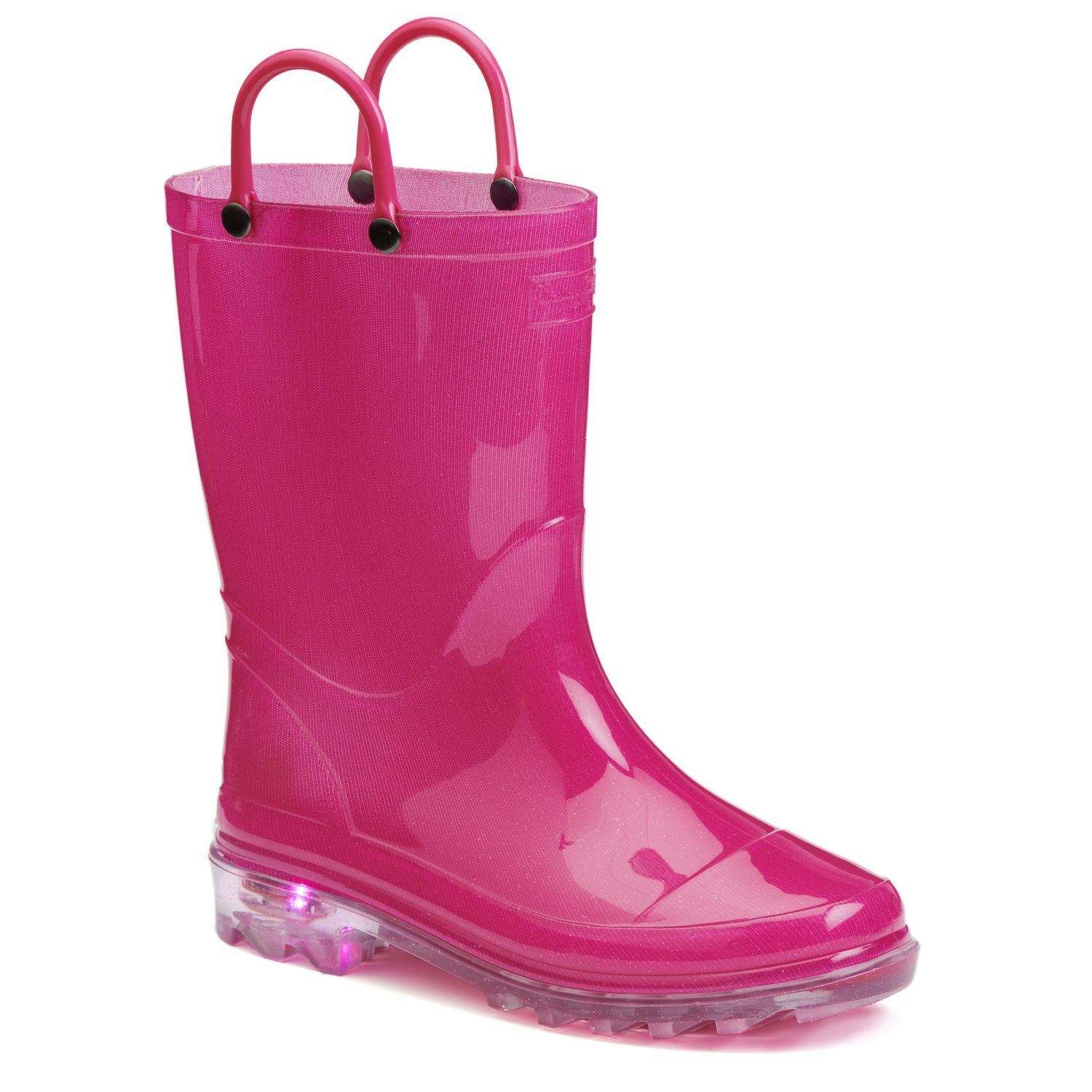 light up rain boots