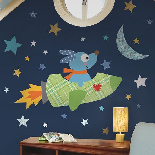 Rocketdog Peel & Stick Giant Wall Decals