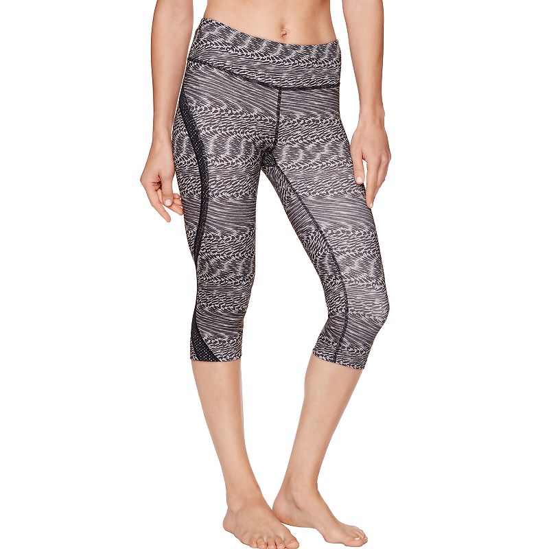 Womens Black Capri Workout Leggings | Kohl's