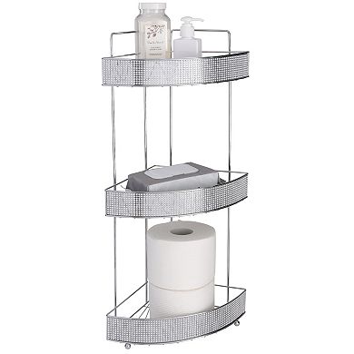 Bath Bliss 3 Tier Corner Rack