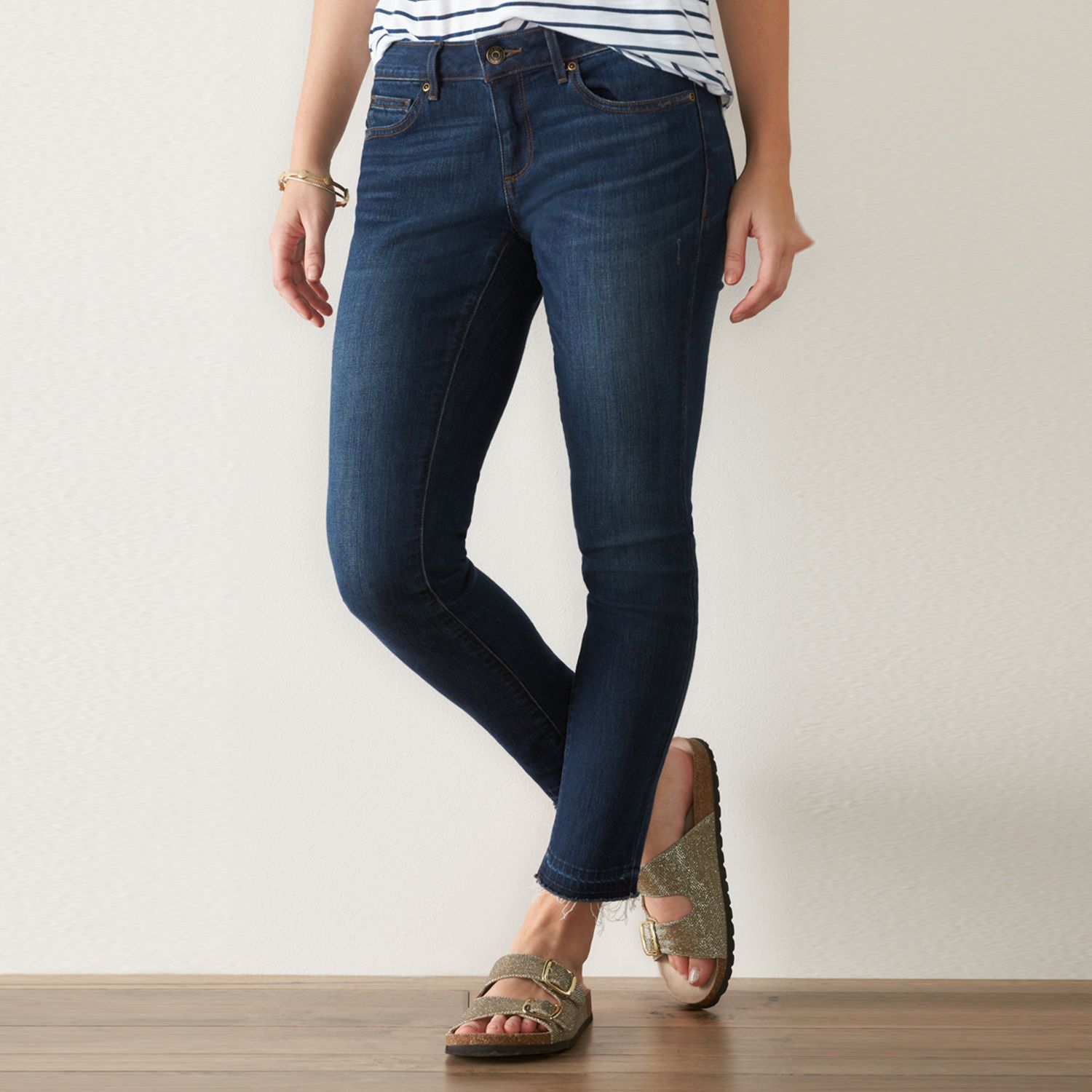 kohls womens sonoma skinny jeans