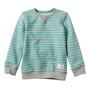 Boys 4-7x SONOMA Goods for Life™ French Terry Striped Crewneck Pullover