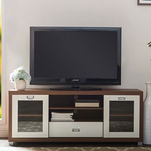 Baxton Studio Matlock Two-Tone TV Stand