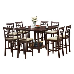 Baxton Studio Katelyn Modern Pub Dining 7-piece Set