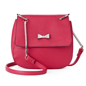 Candie's® Sabrina Crossbody Saddle Bag