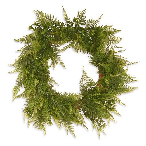National Tree Company 22 Garden Accents Artificial Boston Fern Wreath