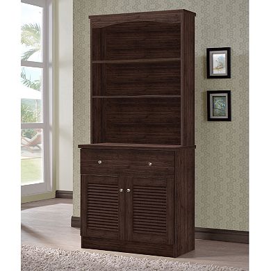 Baxton Studio Agni Hutch Kitchen Cabinet