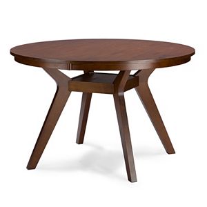 Baxton Studio Montreal Round Dining Table