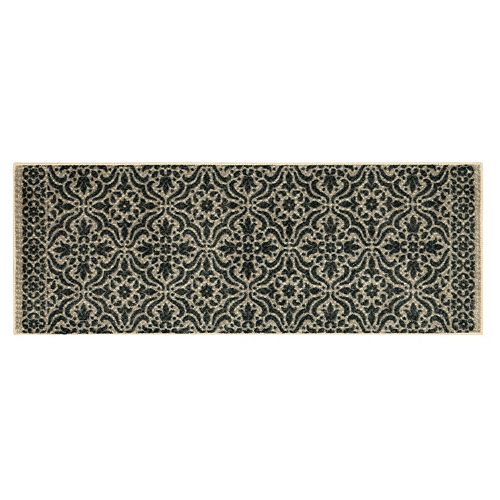 Mohawk® Home Refinements Tile Blue Medallion Rug