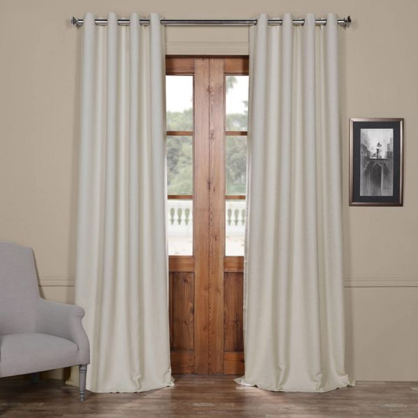 EFF Blackout 1-Panel Bellino Grommet Window Curtain