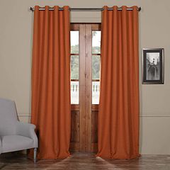 Orange Grommet Curtains Drapes Window Treatments Kohl S