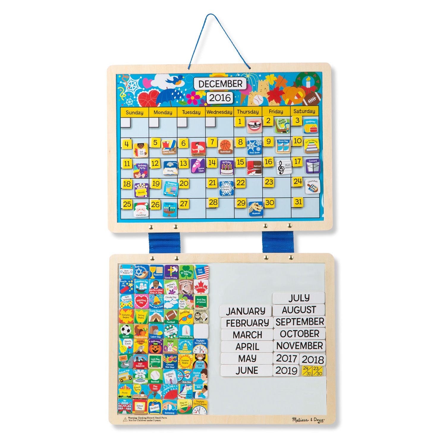 melissa and doug monthly calendar