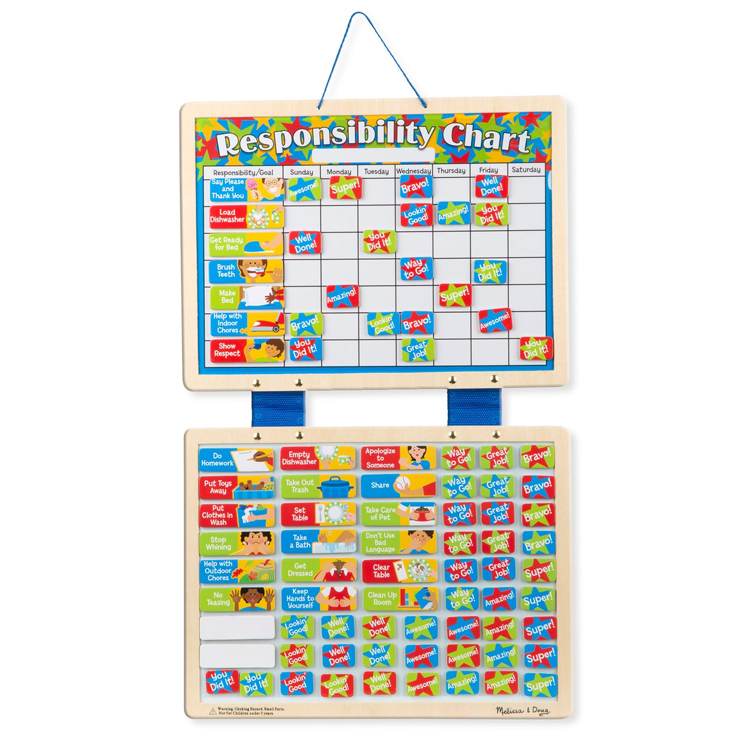 Melissa Doug Magnetic Responsibility Chart   2535324 ALT2