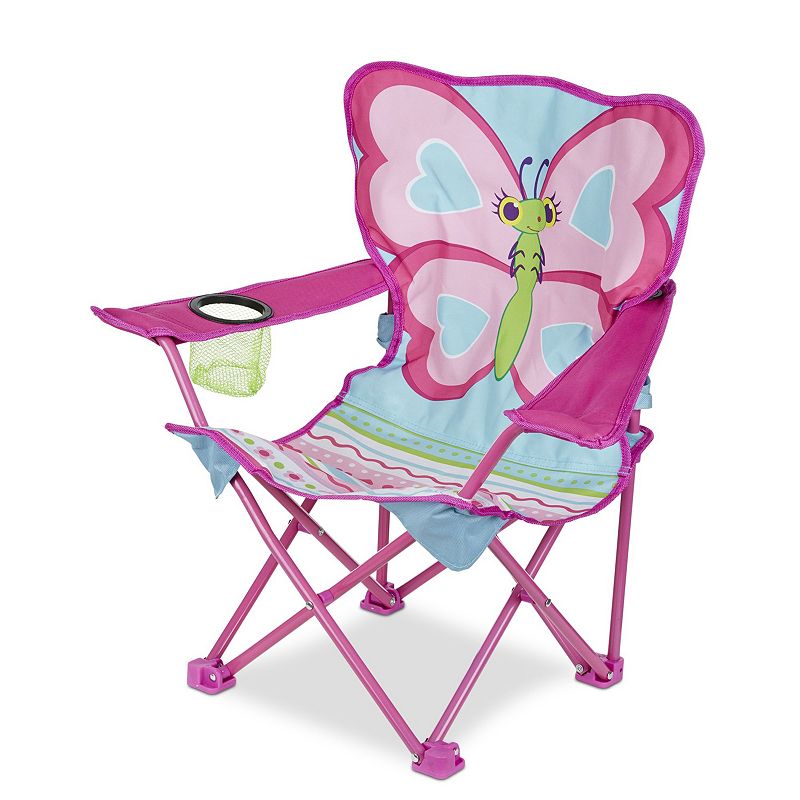 65372526 Melissa & Doug Cutie Pie Butterfly Camp Chair, Mul sku 65372526