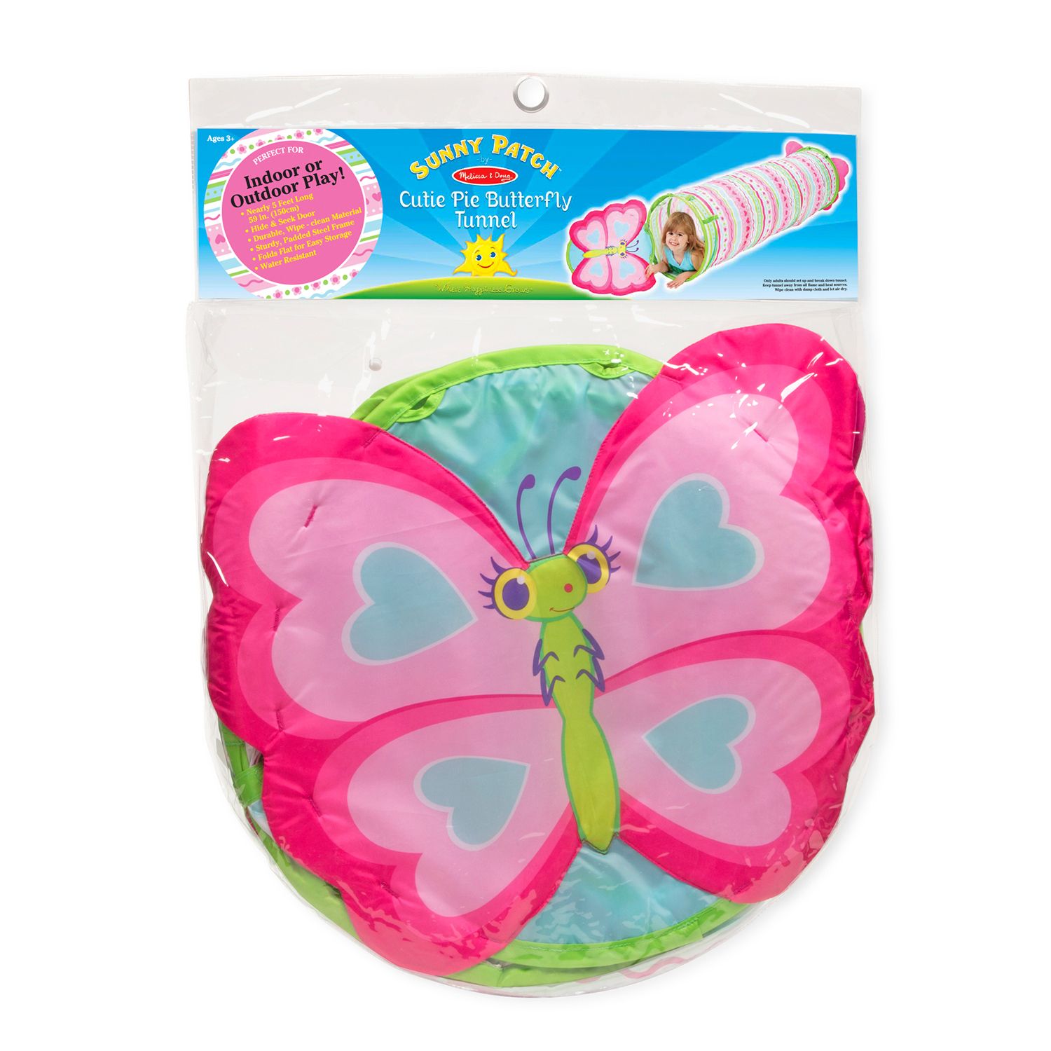 melissa and doug play tunnel