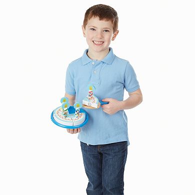 Disney's Mickey Mouse Wooden Pizza & Birthday Cake Set by Melissa & Doug