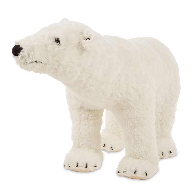 Melissa & Doug Polar Bear Plush, Multicolor