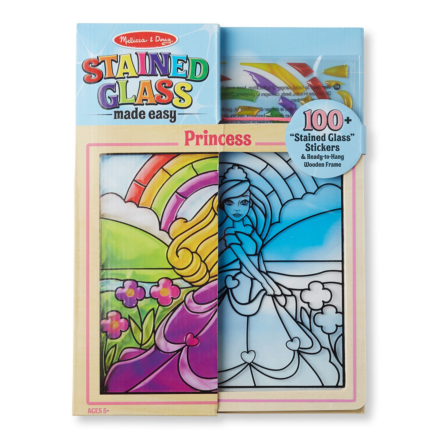 melissa and doug stained glass dolphins