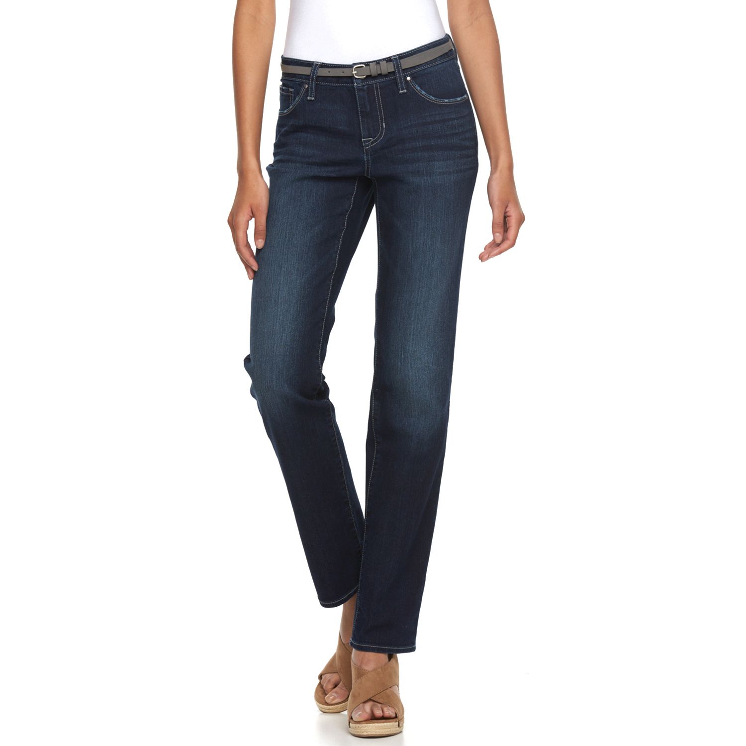 apt 9 straight leg jeans womens