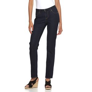 Women's Apt. 9® Curvy Fit Straight-Leg Jeans
