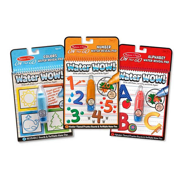 Melissa & Doug Water Wow! Learning Bundle