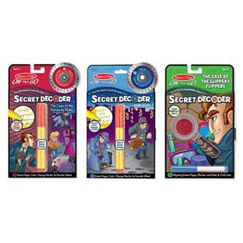 Melissa & Doug Secret Decoder Spy Set