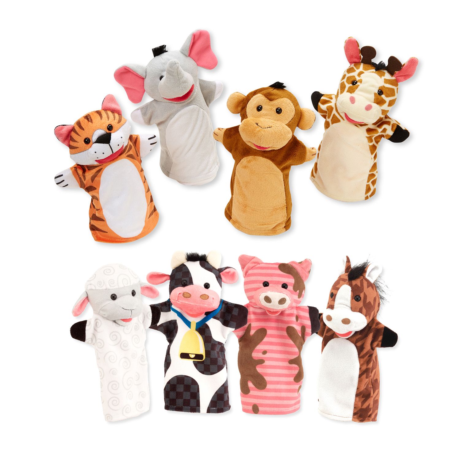 melissa & doug farm friends hand puppets