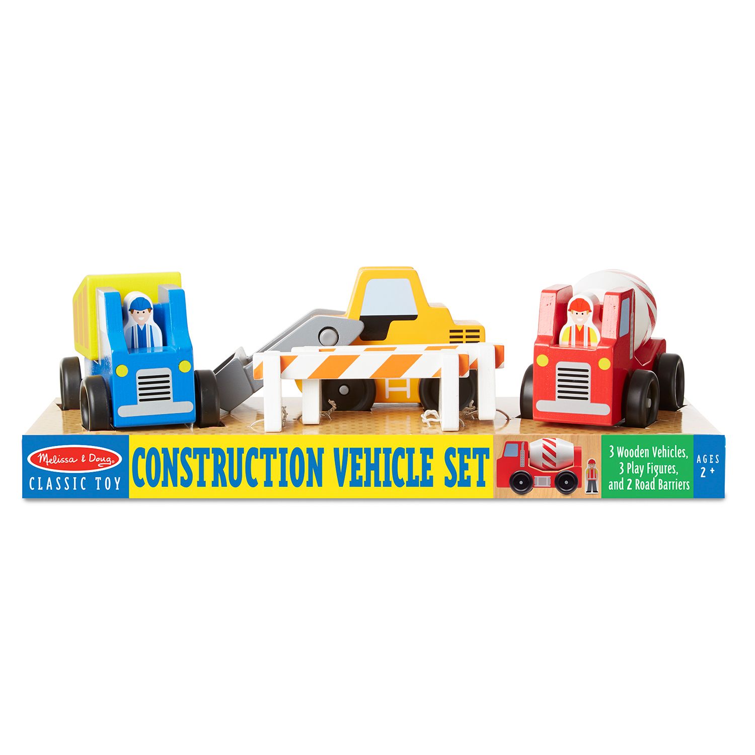melissa and doug pull back construction vehicles