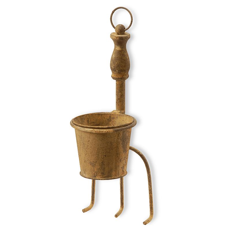 National Tree Company 15 Garden Accents Cultivator / Flowerpot, Brown