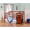 Dream On Me Brody 5-in-1 Convertible Crib with Changer