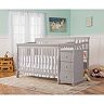 Dream On Me Brody 5-in-1 Convertible Crib with Changer
