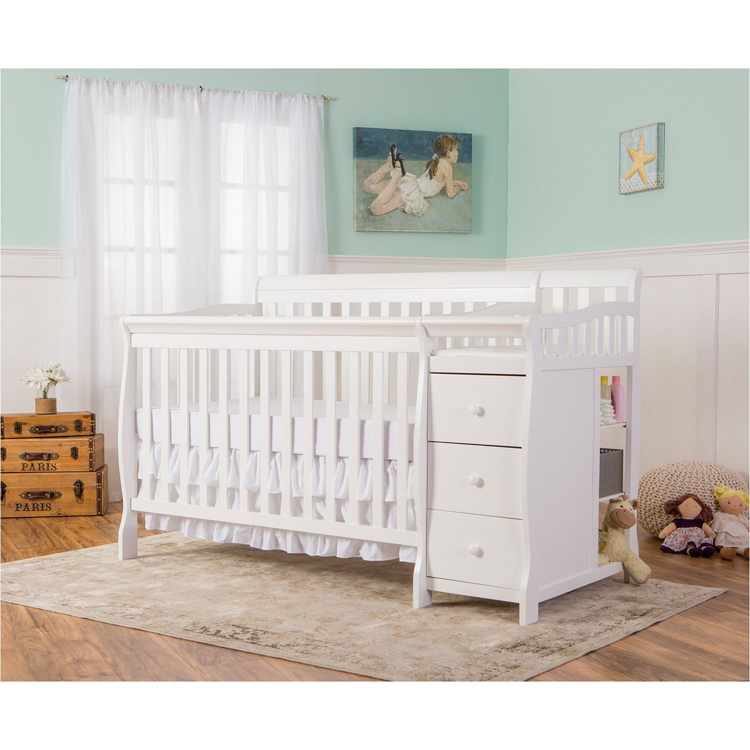 dream on me chloe 5 in 1 convertible crib with changer instructions