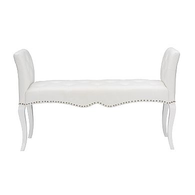 Baxton Studio Kristy Classic Bench