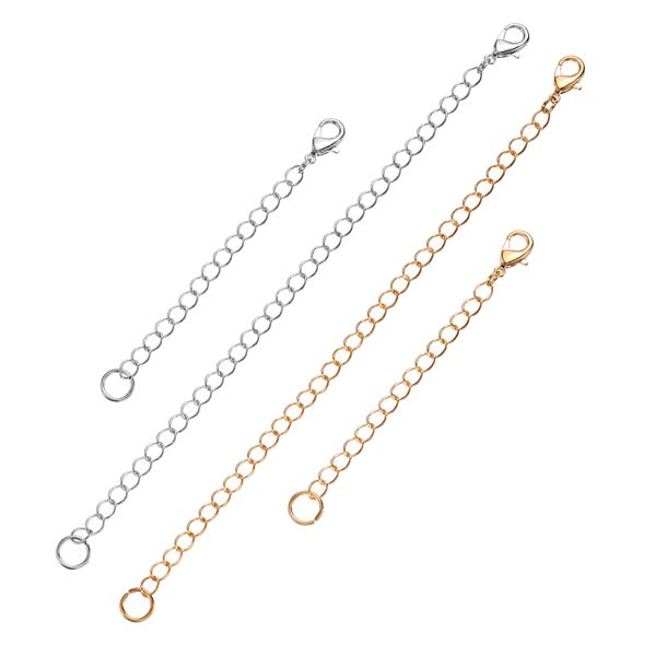 Two Tone Necklace Extender Set