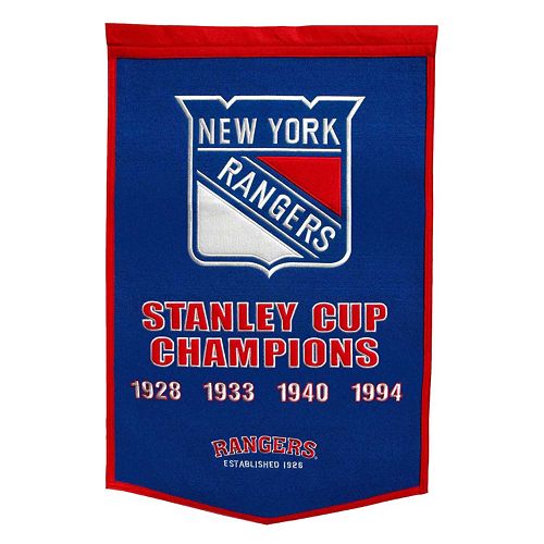 New York Rangers Dynasty Banner