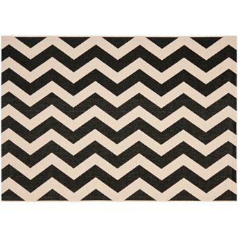 Safavieh Courtyard Foxtrot Chevron Indoor Outdoor Rug