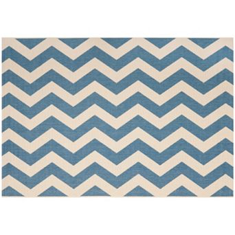 Safavieh Courtyard Foxtrot Chevron Indoor Outdoor Rug