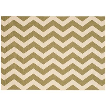 Safavieh Courtyard Foxtrot Chevron Indoor Outdoor Rug