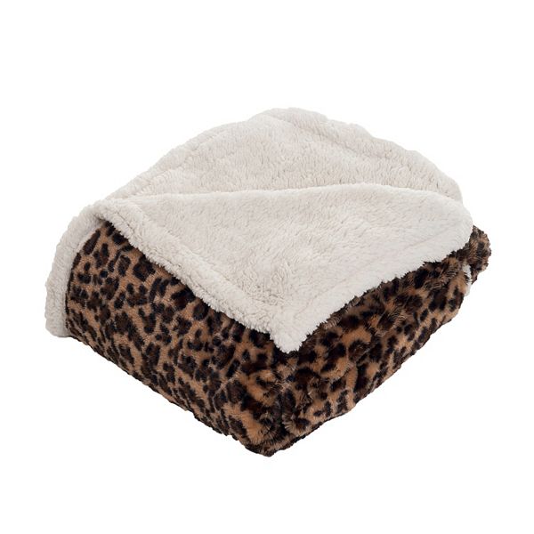 Fleece Sherpa Blanket Throw