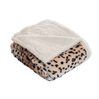 Fleece Sherpa Blanket Throw