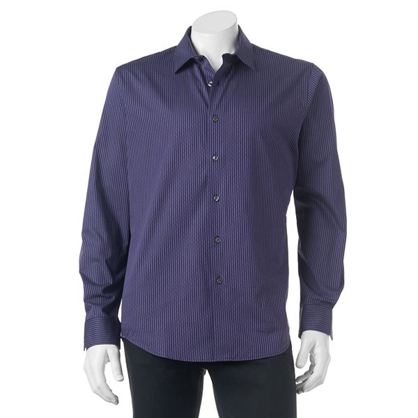 Men's Apt. 9® Modern-Fit Patterned Button-Down Shirt